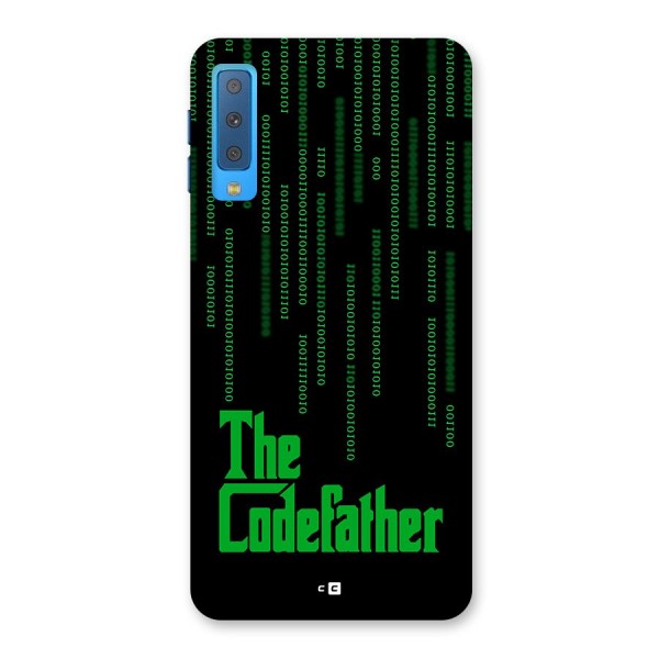 The Codefather Back Case for Galaxy A7 (2018)