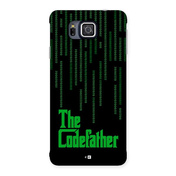 The Codefather Back Case for Galaxy Alpha