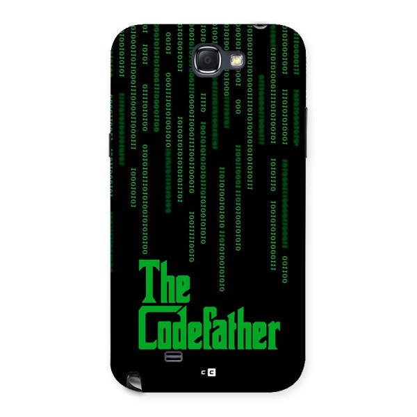 The Codefather Back Case for Galaxy Note 2