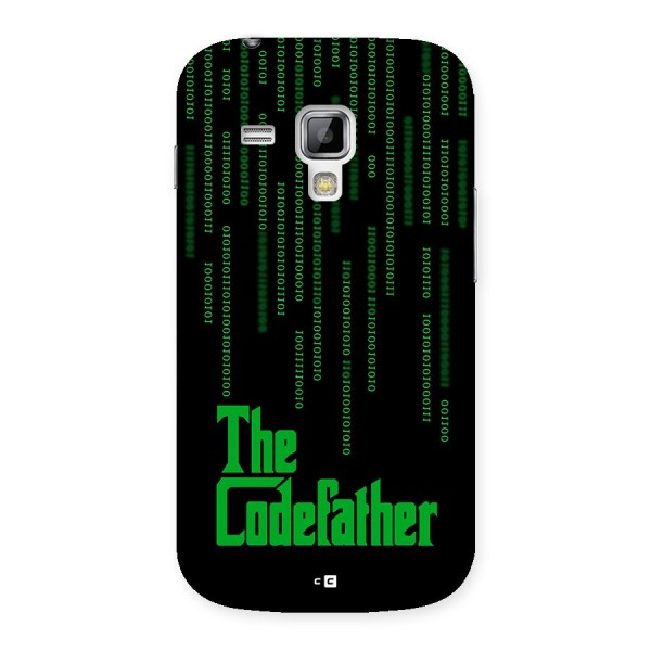 The Codefather Back Case for Galaxy S Duos