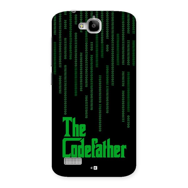 The Codefather Back Case for Honor Holly