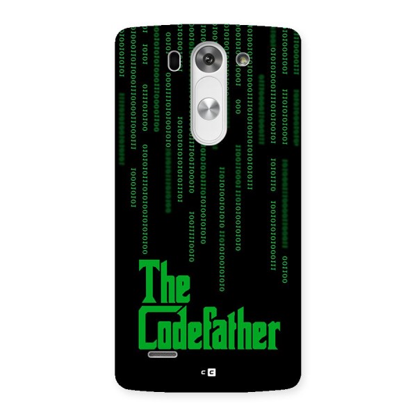 The Codefather Back Case for LG G3 Beat