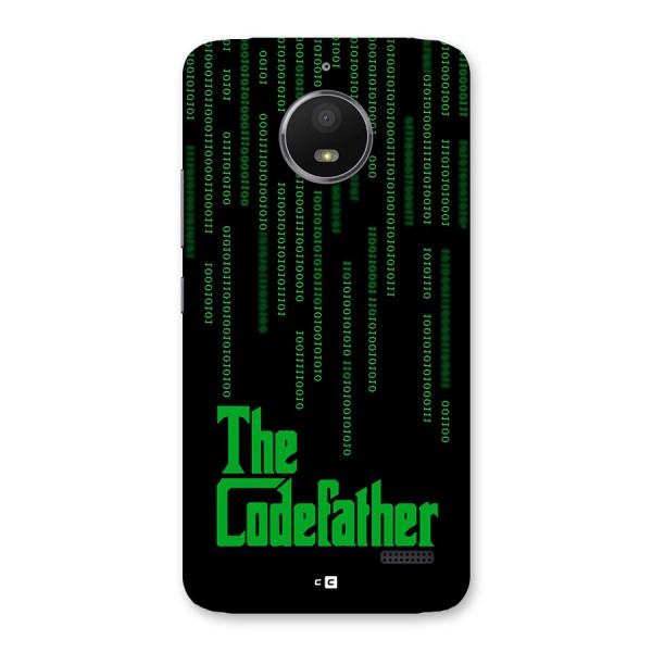 The Codefather Back Case for Moto E4