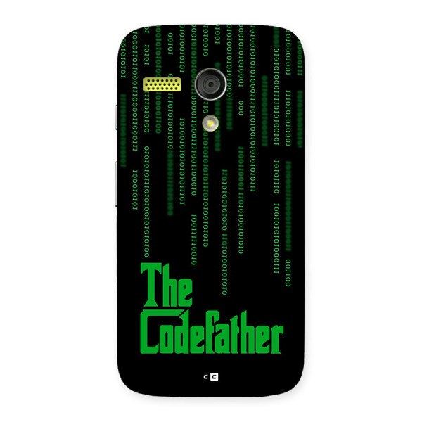 The Codefather Back Case for Moto G