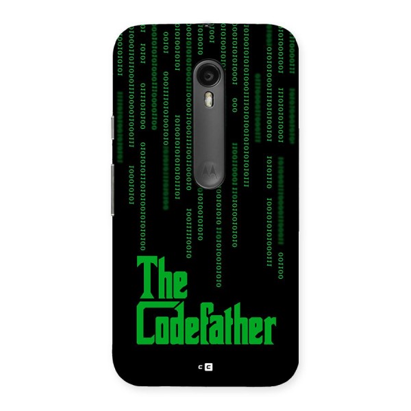 The Codefather Back Case for Moto G3