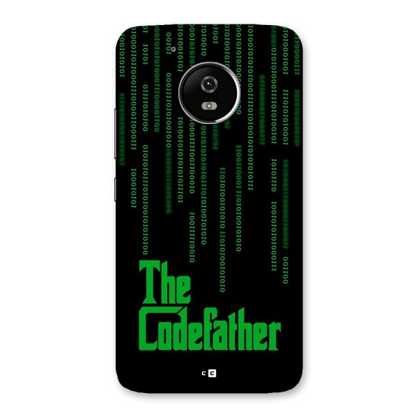 The Codefather Back Case for Moto G5