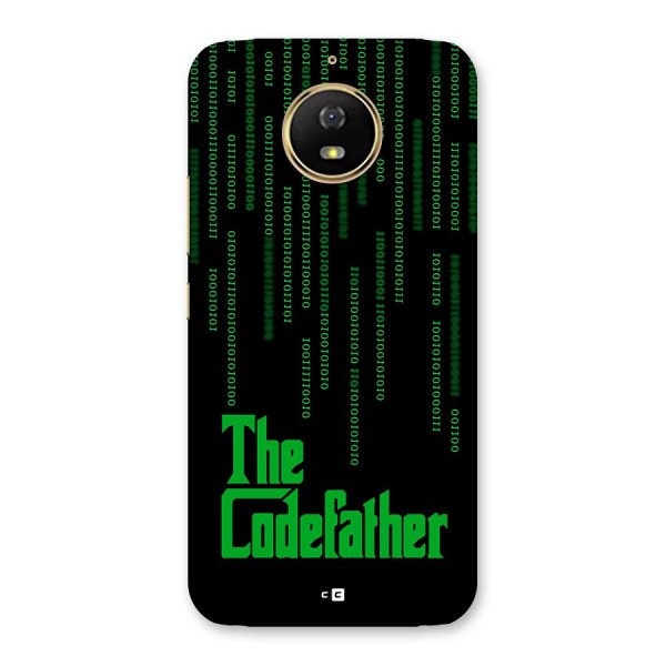 The Codefather Back Case for Moto G5s