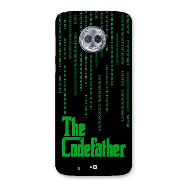 The Codefather Back Case for Moto G6