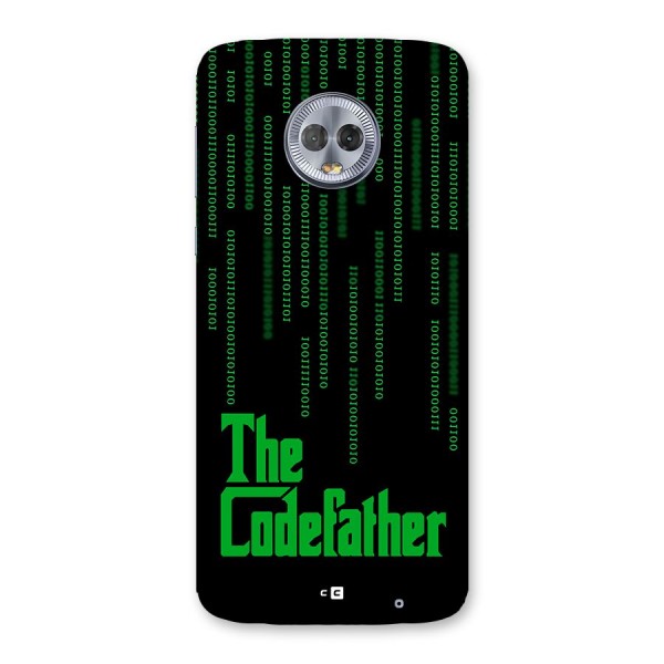 The Codefather Back Case for Moto G6 Plus