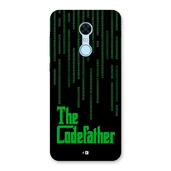 The Codefather Back Case for Redmi Note 5