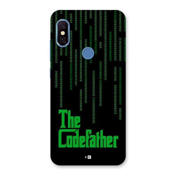 The Codefather Back Case for Redmi Note 6 Pro