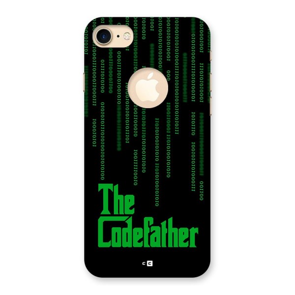 The Codefather Back Case for iPhone 8 Logo Cut