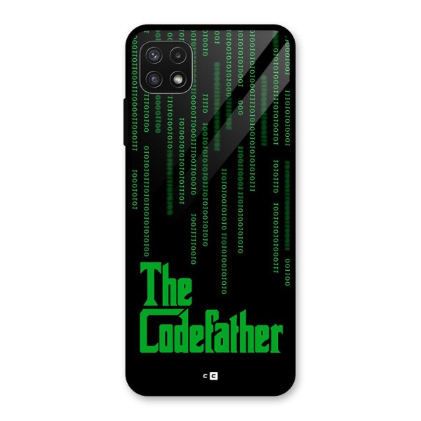 The Codefather Glass Back Case for Galaxy A22 5G