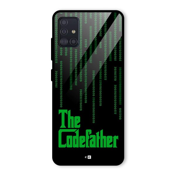 The Codefather Glass Back Case for Galaxy A51