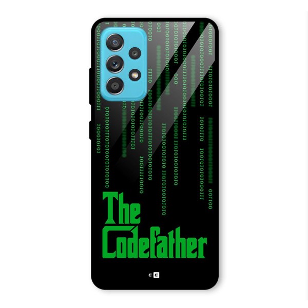 The Codefather Glass Back Case for Galaxy A52