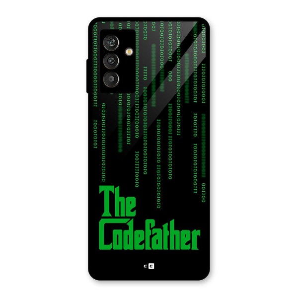 The Codefather Glass Back Case for Galaxy M13