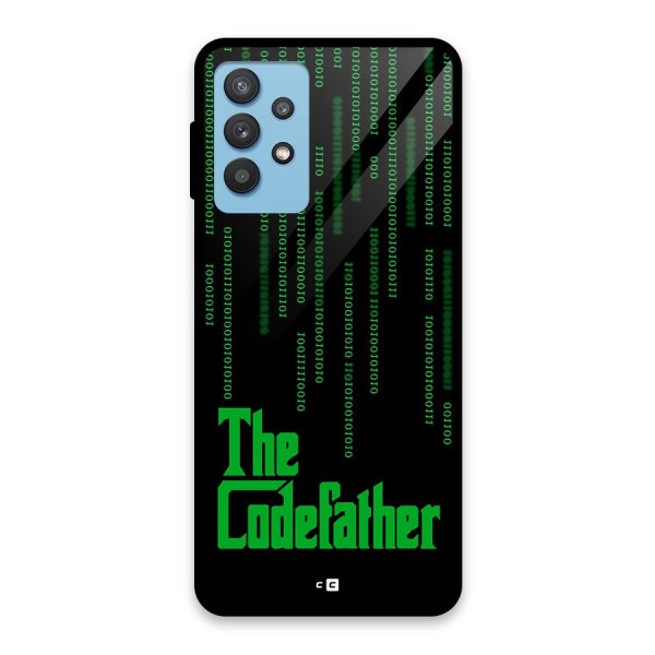 The Codefather Glass Back Case for Galaxy M32 5G