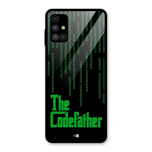 The Codefather Glass Back Case for Galaxy M51