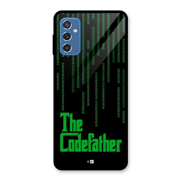 The Codefather Glass Back Case for Galaxy M52 5G