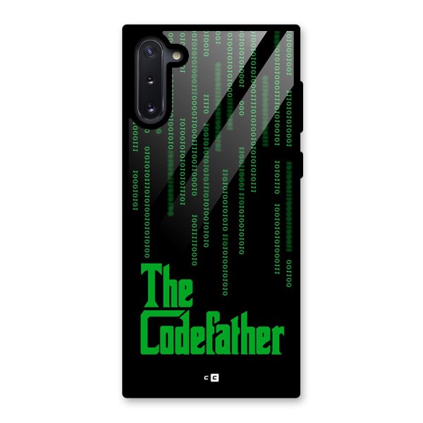 The Codefather Glass Back Case for Galaxy Note 10