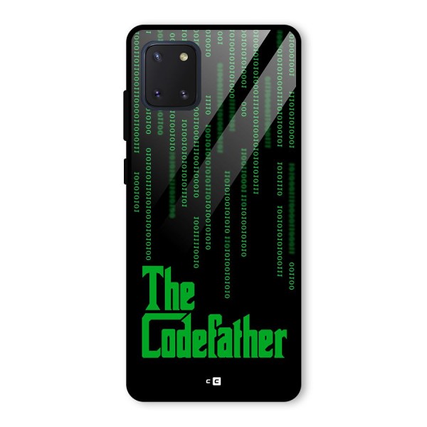 The Codefather Glass Back Case for Galaxy Note 10 Lite