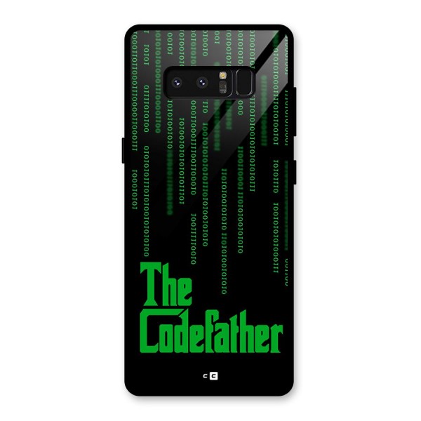 The Codefather Glass Back Case for Galaxy Note 8