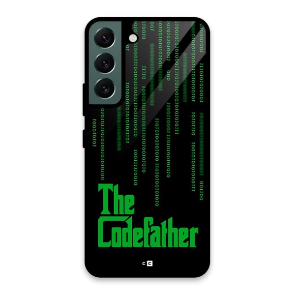 The Codefather Glass Back Case for Galaxy S22 5G