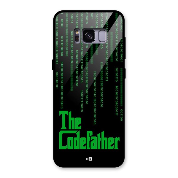 The Codefather Glass Back Case for Galaxy S8