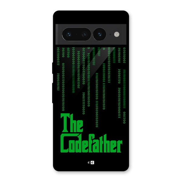 The Codefather Glass Back Case for Google Pixel 7 Pro