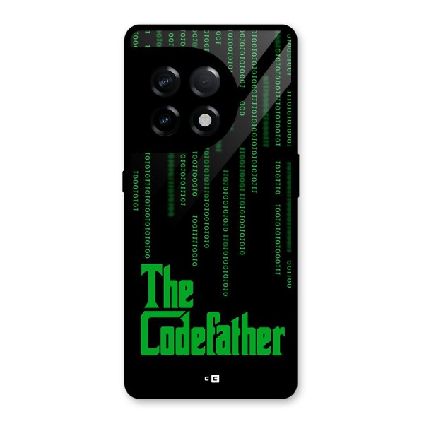 The Codefather Glass Back Case for OnePlus 11R