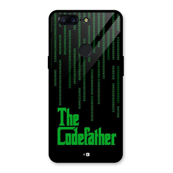 The Codefather Glass Back Case for OnePlus 5T