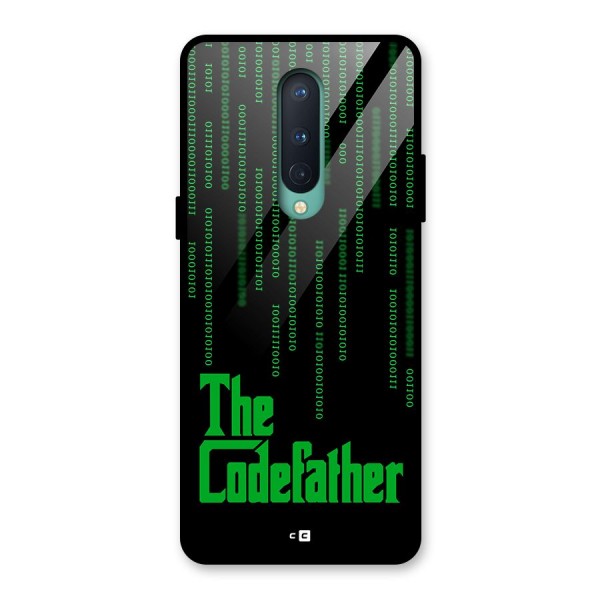 The Codefather Glass Back Case for OnePlus 8