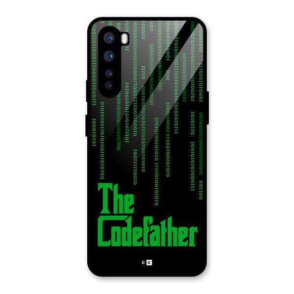 The Codefather Glass Back Case for OnePlus Nord