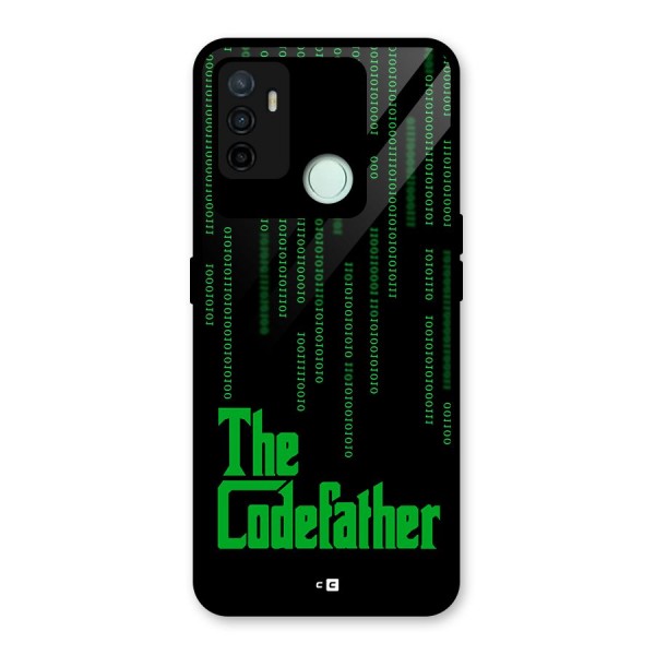 The Codefather Glass Back Case for Oppo A53