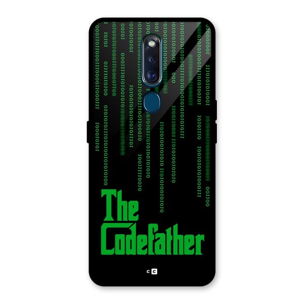 The Codefather Glass Back Case for Oppo F11 Pro