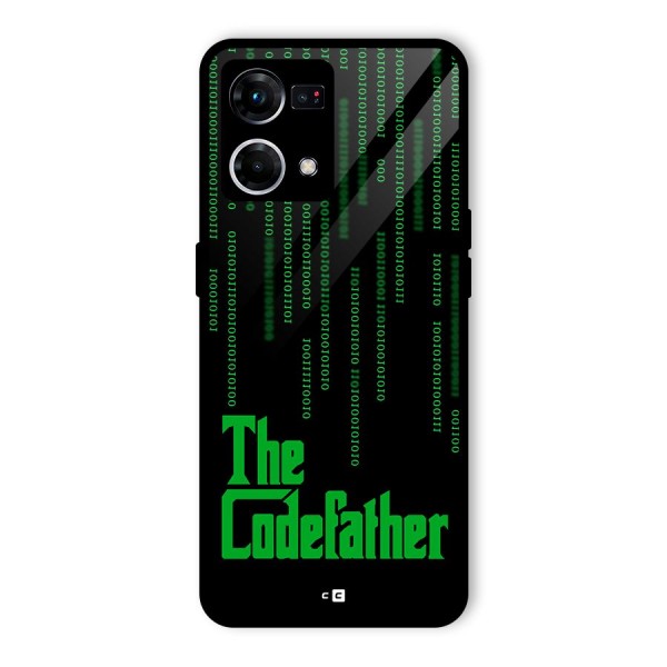 The Codefather Glass Back Case for Oppo F21 Pro 4G