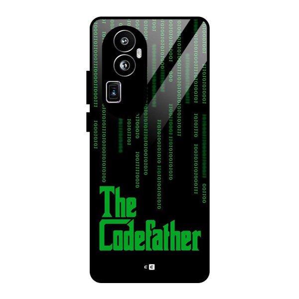 The Codefather Glass Back Case for Oppo Reno10 Pro Plus