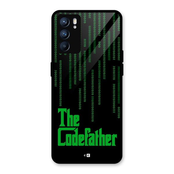 The Codefather Glass Back Case for Oppo Reno6 5G