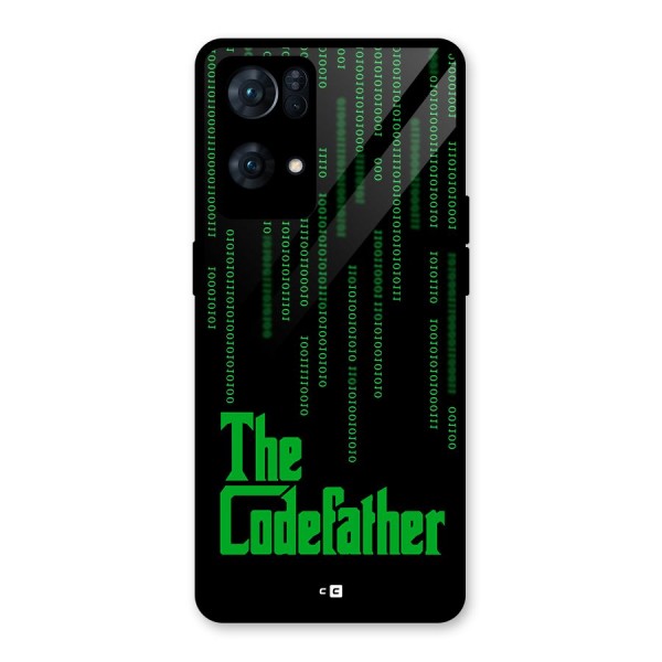 The Codefather Glass Back Case for Oppo Reno7 Pro 5G