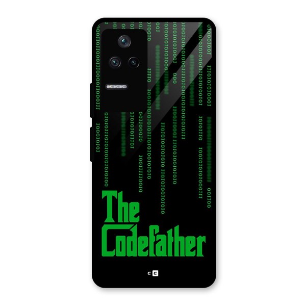 The Codefather Glass Back Case for Poco F4 5G