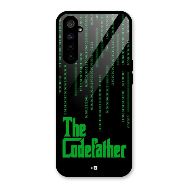 The Codefather Glass Back Case for Realme 6i