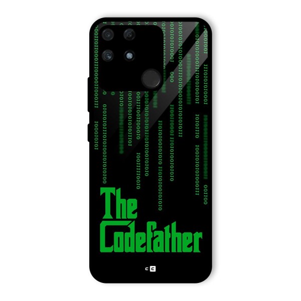 The Codefather Glass Back Case for Realme Narzo 50A