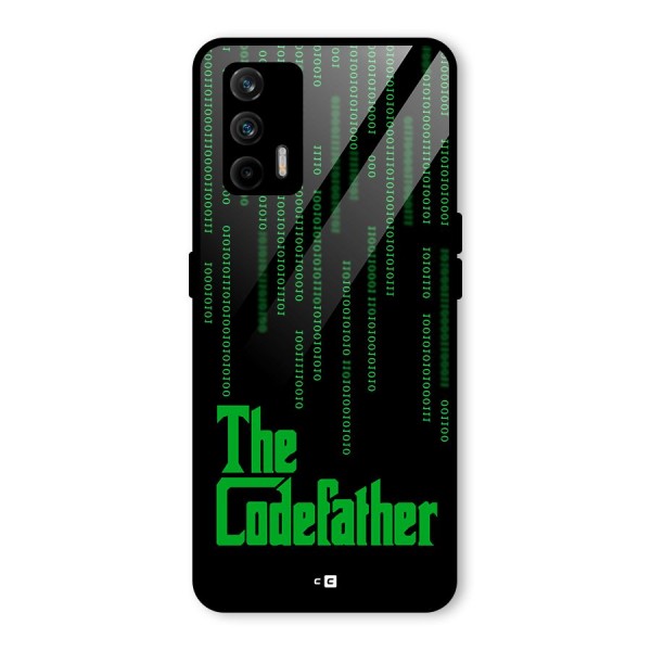 The Codefather Glass Back Case for Realme X7 Max