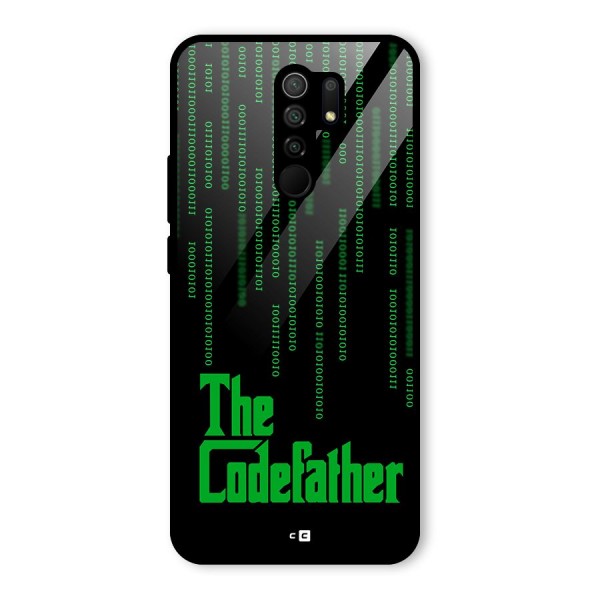 The Codefather Glass Back Case for Redmi 9 Prime