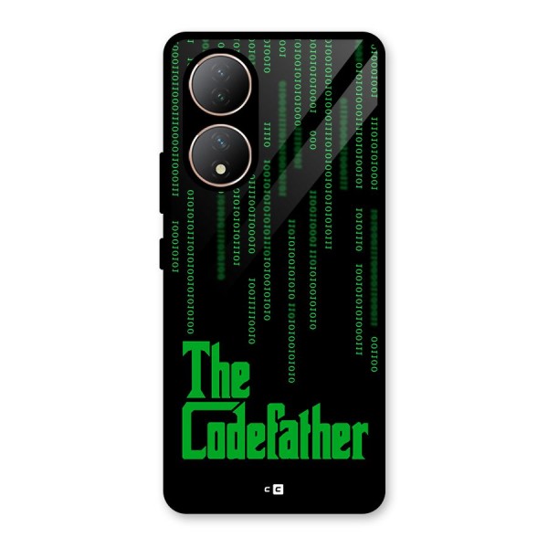 The Codefather Glass Back Case for Vivo T2