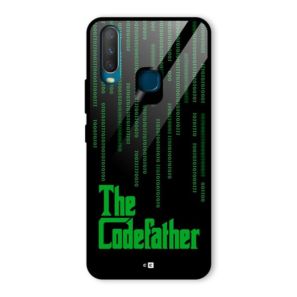 The Codefather Glass Back Case for Vivo U10