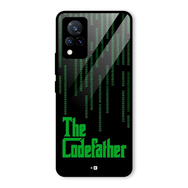 The Codefather Glass Back Case for Vivo V21 5G