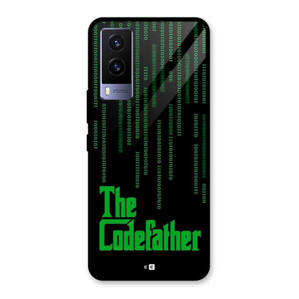 The Codefather Glass Back Case for Vivo V21e 5G