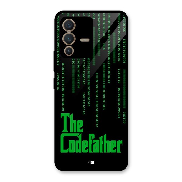 The Codefather Glass Back Case for Vivo V23 5G