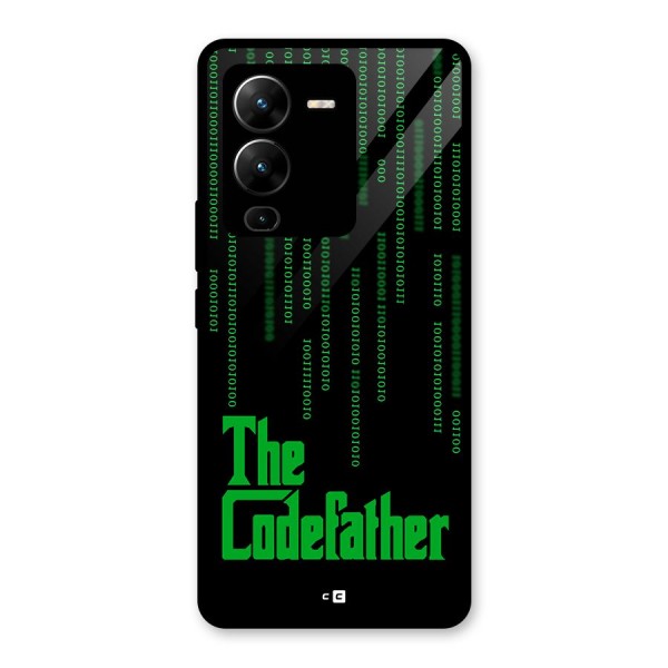 The Codefather Glass Back Case for Vivo V25 Pro